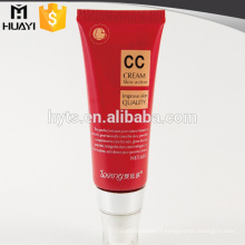 empty cosmetic hand cream soft plastic tube